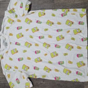 The Simpsons Men's  Adult Bart Squishee AOP